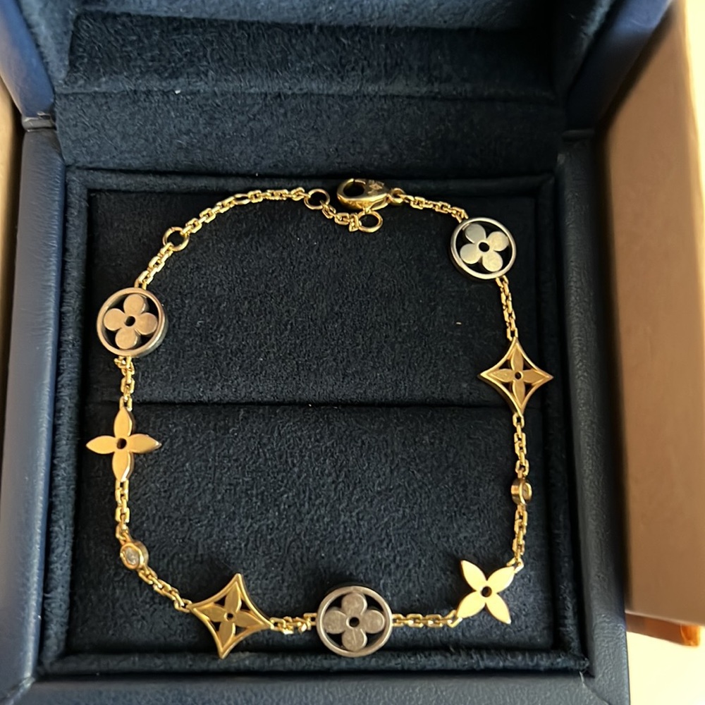 AUTHENTIC LOUIS VUITTON IDYLLE BLOSSOM BRACELET